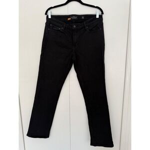 Lucky Brand Sweet Straight Black Jeans Womens 12/31 Regular Stretch Denim